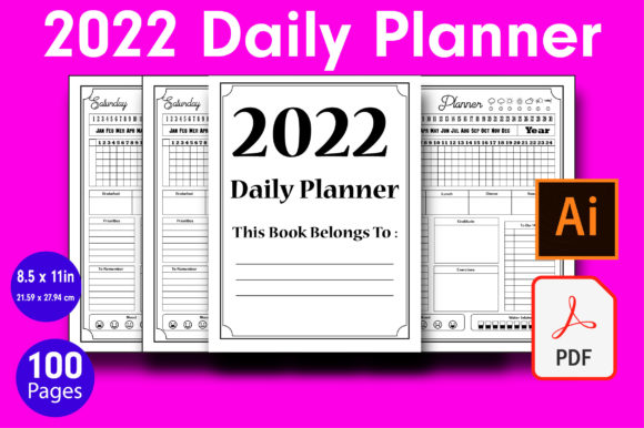 2022 Daily Planner Print Ready & KDP: Your Ultimate Template Guide