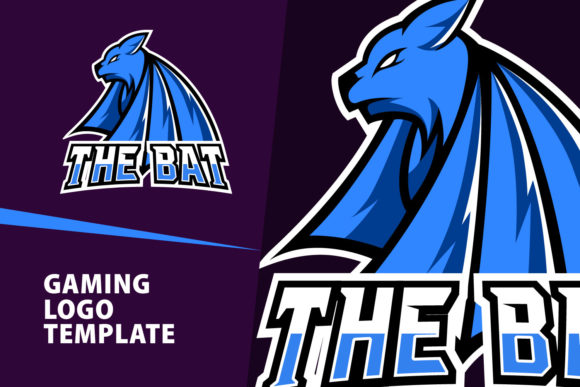 Bat Mascot Gaming Logo: A Bold Asset for Creators