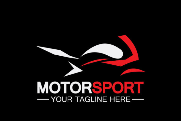 Designing Speed: The Motorcycle Sport Logo Vector Template