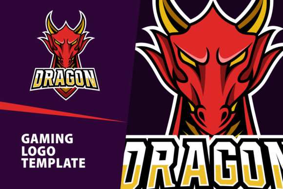 Dragon Mascot Gaming Logo: Build a Bold Brand Identity