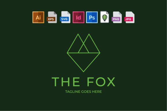 Fox Minimalist Logo Template: Clean Branding for Modern Creators