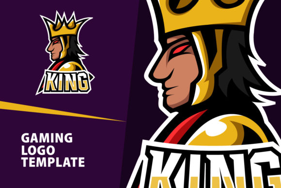 King Mascot Gaming Logo: A Powerful Design Asset