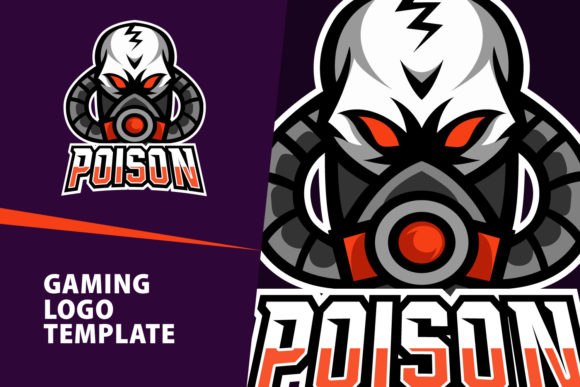 Poison Mascot Gaming Logo Design: A Potent Brand Asset