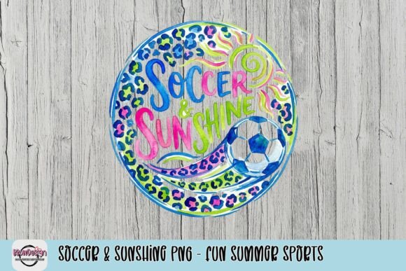 Soccer & Sunshine PNG: Summer Design Energy