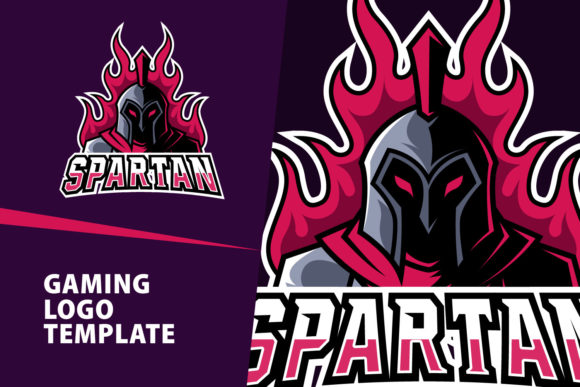 Unleashing the Warrior Spirit in Your Brand with Spartan Mascot Gaming Logo Design