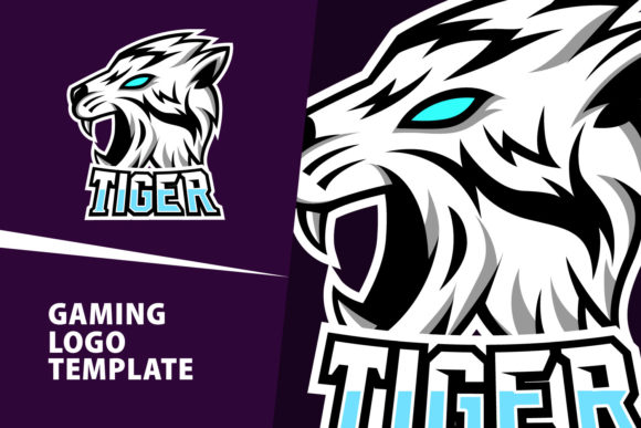 Unleashing Your Brand: The Tiger Mascot Gaming Logo Design