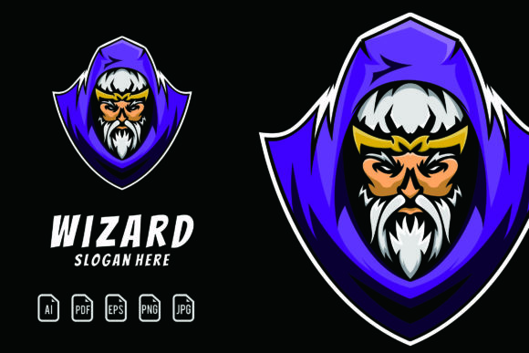 Wizard Mascot Logo: Your Ultimate Template for Dynamic Branding